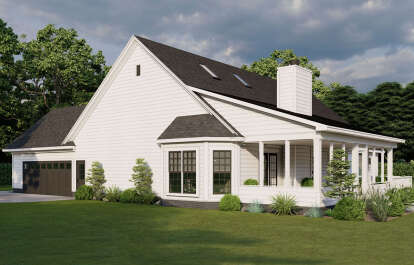 Traditional House Plan #110-00140 Elevation Photo