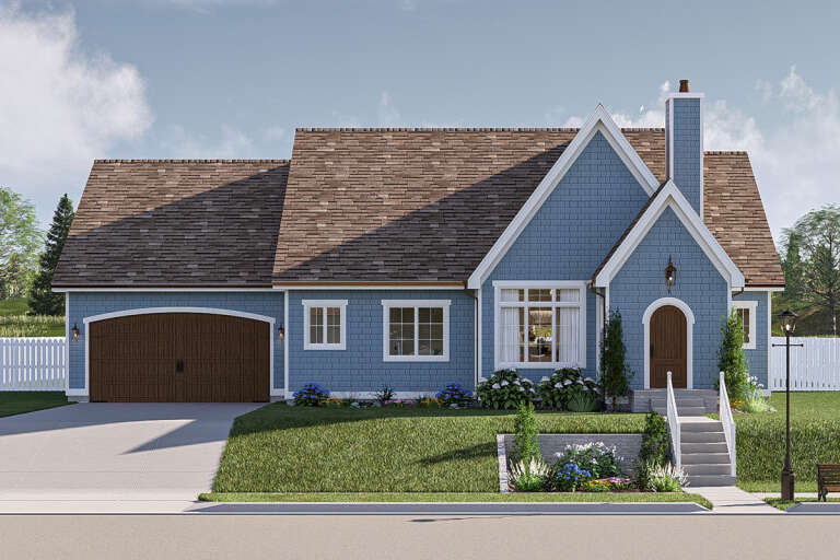 House Plan House Plan #32860 Front Elevation 