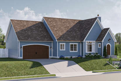 Cottage House Plan #963-01137 Elevation Photo