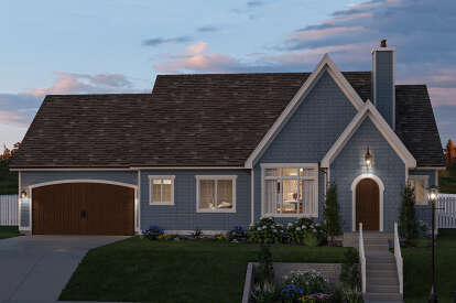 Cottage House Plan #963-01137 Elevation Photo