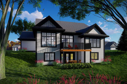 Craftsman House Plan #1020-00401 Elevation Photo