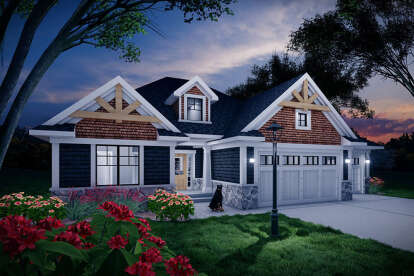 Craftsman House Plan #1020-00402 Elevation Photo