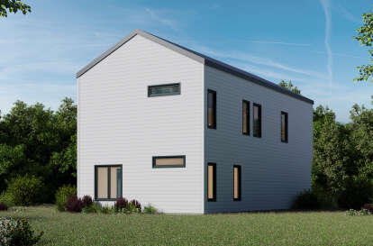 Modern House Plan #402-01842 Elevation Photo