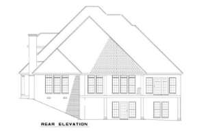 Traditional House Plan #110-00141 Elevation Photo