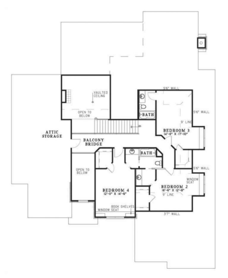 House Plan House Plan #3287 Drawing 3