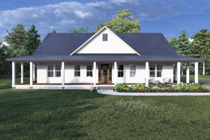 Country House Plan #7174-00032 Elevation Photo