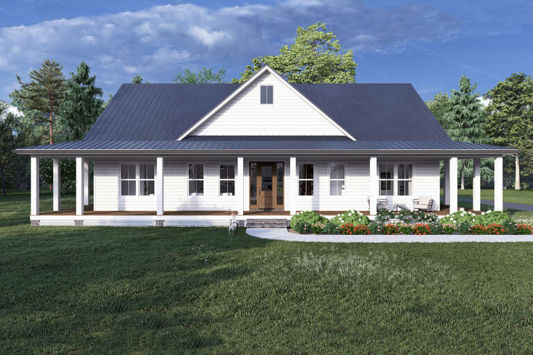 House Plan House Plan #32874 Front Elevation 