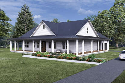 Country House Plan #7174-00032 Elevation Photo