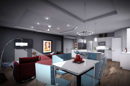 Modern House Plan #1020-00410 Additional Photo