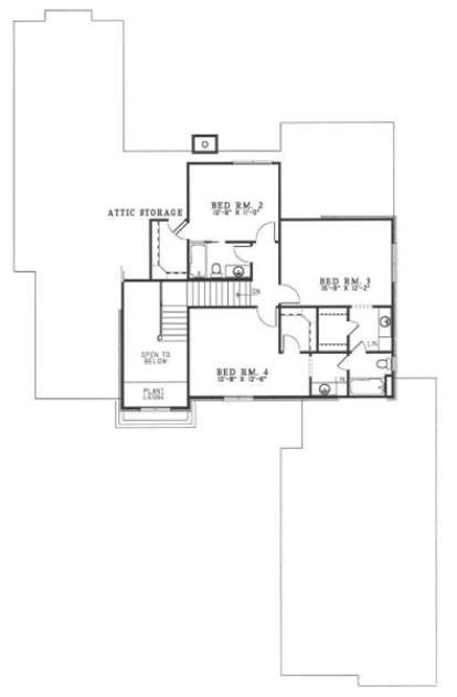 Floorplan 2 for House Plan #110-00142