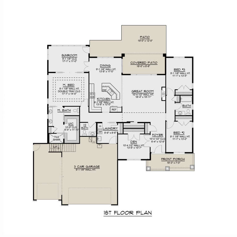 House Plan House Plan #32880 Drawing 1