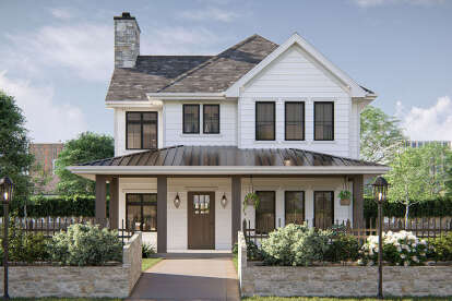 Modern Farmhouse House Plan #963-01138 Elevation Photo