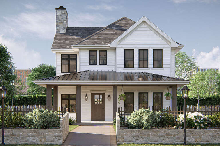 House Plan House Plan #32881 Front Elevation 