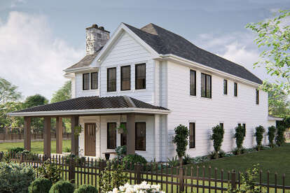 Modern Farmhouse House Plan #963-01138 Elevation Photo