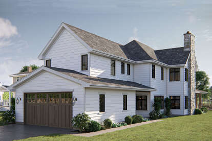 Modern Farmhouse House Plan #963-01138 Elevation Photo