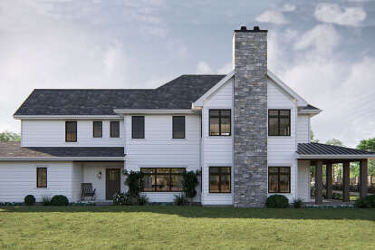 Modern Farmhouse House Plan #963-01138 Elevation Photo