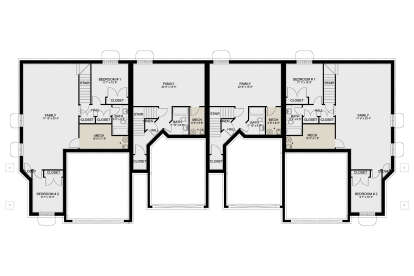 Basement for House Plan #2802-00386