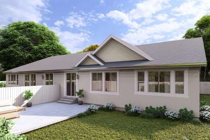 Craftsman House Plan #2802-00388 Elevation Photo