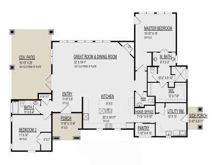 Main Floor  for House Plan #9300-00146