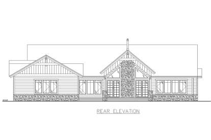 Craftsman House Plan #039-00755 Elevation Photo