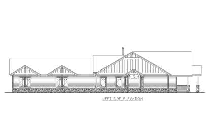 Craftsman House Plan #039-00755 Elevation Photo