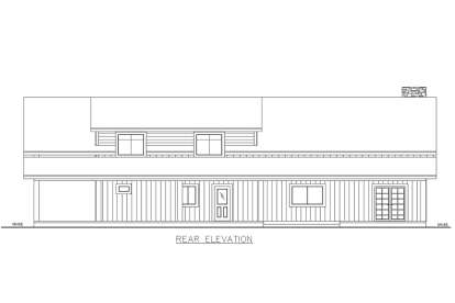 Barn House Plan #039-00756 Elevation Photo