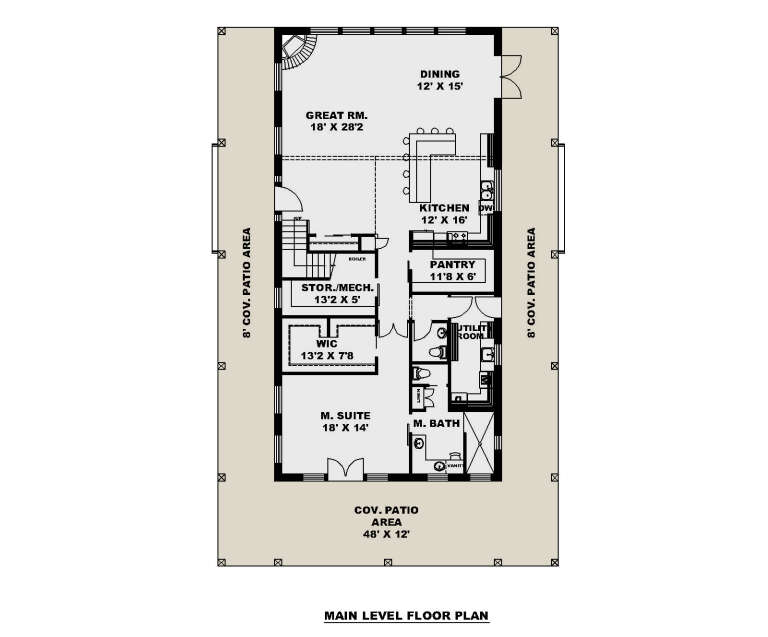 House Plan House Plan #32896 Drawing 1