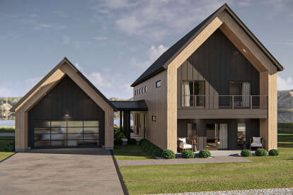 Barn House Plan #963-01139 Elevation Photo