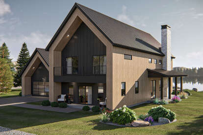Barn House Plan #963-01139 Elevation Photo
