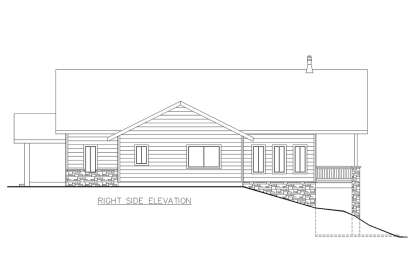 Craftsman House Plan #039-00757 Elevation Photo