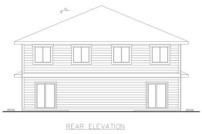 Craftsman House Plan #039-00759 Elevation Photo