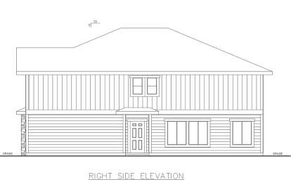 Craftsman House Plan #039-00759 Elevation Photo