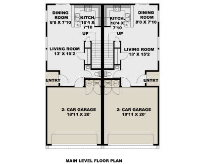 Main Floor  for House Plan #039-00759