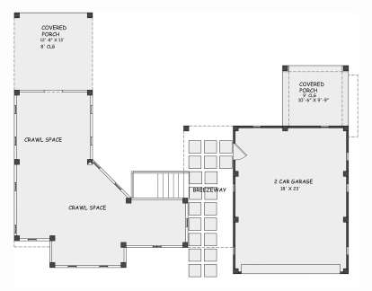 Ground Floor for House Plan #5251-00003