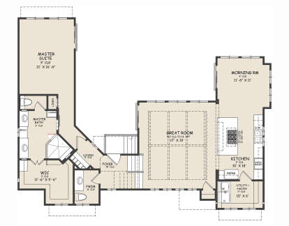 Main Floor for House Plan #5251-00003
