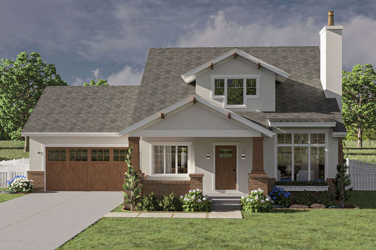 House Plan House Plan #32906 Front Elevation 