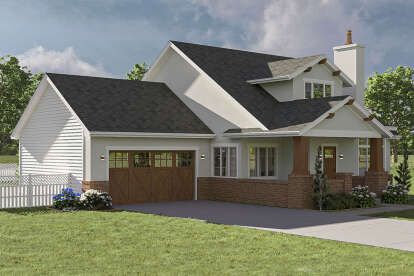 Craftsman House Plan #963-01140 Elevation Photo