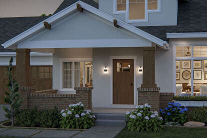 Craftsman House Plan #963-01140 Elevation Photo