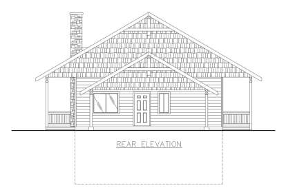 Country House Plan #039-00760 Elevation Photo