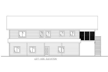 Lake Front House Plan #039-00761 Elevation Photo