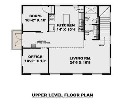 Second Floor for House Plan #039-00762