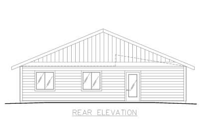 Traditional House Plan #039-00763 Elevation Photo