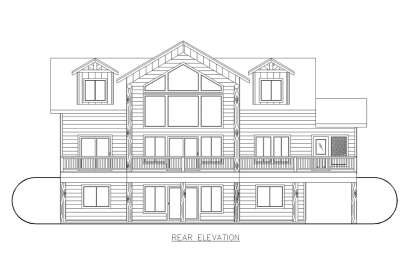 Craftsman House Plan #039-00764 Elevation Photo