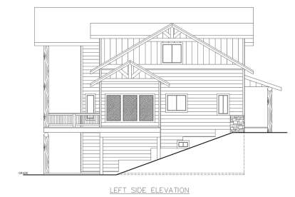 Craftsman House Plan #039-00764 Elevation Photo