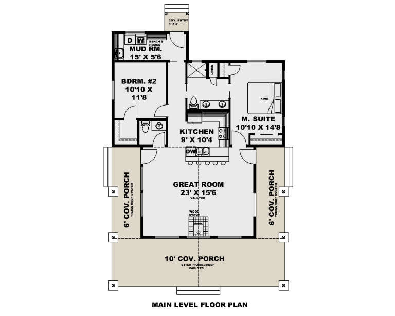 House Plan House Plan #32915 Drawing 1