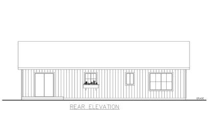 Ranch House Plan #039-00767 Elevation Photo