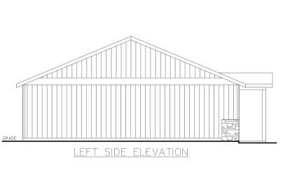 Ranch House Plan #039-00767 Elevation Photo