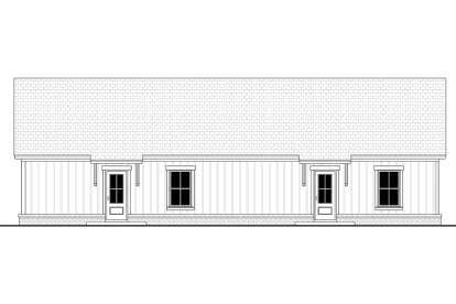 Modern Farmhouse House Plan #041-00389 Elevation Photo
