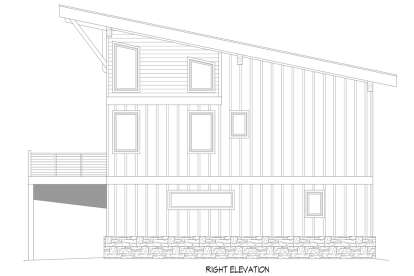 Modern House Plan #940-01282 Elevation Photo