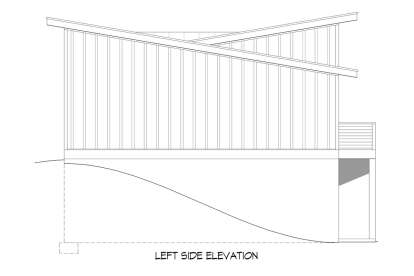 Modern House Plan #940-01284 Elevation Photo